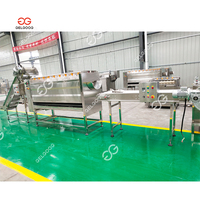 Professionele Automatische Aardappel Reinigingsmachine Aardappel Peeling Lijn