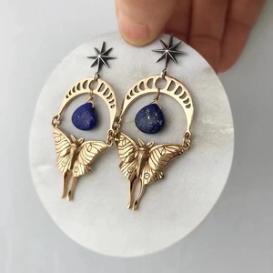 Orecchini a Forma di Stella a Otto Punte per Donne, Stile Vintage, Accessori per Orecchie da Indossare Quotidianamente - Product Image 2