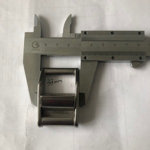 Hebilla de Cinturón con Clip de Resorte de Acero Inoxidable 316, Accesorio para Correas de 25 mm, Uso Casual Resistente - Product Image 3