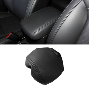 Funda para reposabrazos Subaru Forester 2013-2018, funda protectora central de cuero de microfibra auténtica - Product Image 4