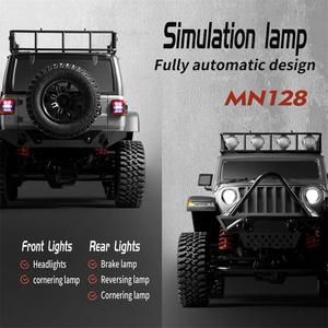 Coche de Control Remoto 4x4 Escala <span class=keywords><strong>1</strong></span>:<span class=keywords><strong>12</strong></span> Wrangler <span class=keywords><strong>RC</strong></span> <span class=keywords><strong>Crawler</strong></span> 4WD Todoterreno con Control Remoto de 2.4Ghz, Camioneta Escaladora de Rocas - Product Image 5