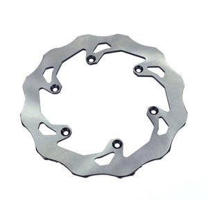 JFGRACING <span class=keywords><strong>Frein</strong></span> à disque arrière en acier inoxydable argenté 220MM BRD-SUZ-00002 pour <span class=keywords><strong>moto</strong></span> tout-terrain DRZ400E/S RM125/250 - Product Image 4