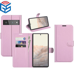 Pour Google <span class=keywords><strong>Pixel</strong></span> 8 <span class=keywords><strong>7</strong></span> 6 Pro Lichi Premium Pu Cuir Portefeuille <span class=keywords><strong>Flip</strong></span> <span class=keywords><strong>Cover</strong></span> Phone Case - Product Image 1