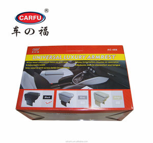 CARFU Hot Sale Car Interior Accessories Universal With 6 USB Car Armrest Box AC-469 - Product Image 5