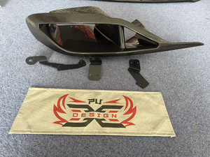 Kit carrosserie de mise à niveau pour <span class=keywords><strong>Supra</strong></span> A90 A91 <span class=keywords><strong>MK5</strong></span>, design PU, cadre de phare en fibre de carbone sèche, cache de phare, vente directe usine - Product Image 5
