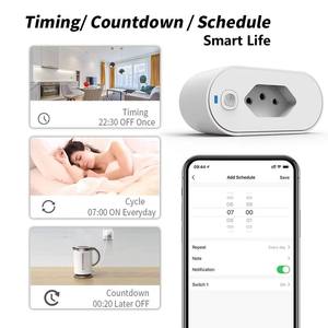 Prise intelligente WiFi MT-EU 16A avec fonction de surveillance de la consommation, minuterie et commande vocale, fonctionne avec un compteur d'énergie - Product Image 5