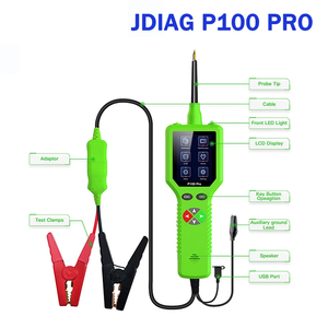 Testeur de circuit automobile JDIAG P100 Pro 9V-30V Sonde puissante pour détecter rapidement le <span class=keywords><strong>test</strong></span> de batterie du système électronique du circuit automobile - Product Image 4
