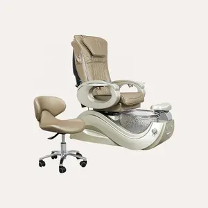 Luxury Nail Salon Equipment Pedicure Manicure Chair Foot Spa Massage Pedicure Chairs For Sale