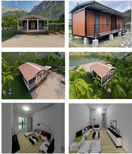 Sang trọng phẳng gói prefab gấp <span class=keywords><strong>container</strong></span> nhà cho kho bệnh viện khách sạn phòng ngủ có thể tháo rời văn phòng <span class=keywords><strong>container</strong></span> cửa hàng - Product Image 6