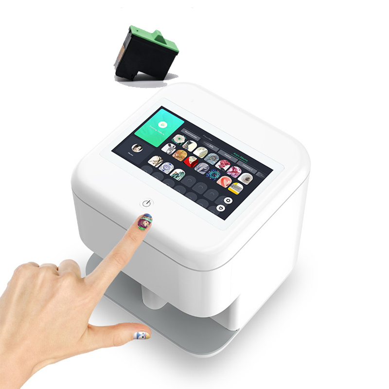 Оптовая продажа с завода, доступный дизайн ногтей, 3D портативный салонный маникюрный принтер/