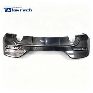 ดิฟฟิวเซอร์กันชนหลังคาร์บอนไฟเบอร์แบบ 3 มิติ สำหรับ BMW F20 LCI M Sport M135i M140i ปี 2015-2019 – ลิ้นกันชนหลังแบบสองช่องลม - Product Image 1