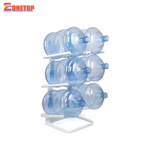 Étagère à bouteilles à 3 niveaux facile à assembler / Étagères à bouteilles de 19 litres / Étagère à bouteilles d'eau de 20 litres