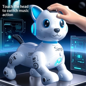 Neuer KI-Intelligenter Elektronischer Roboterhund aus Kunststoff Kinderspielzeug mit Fernbedienung Geburtstagsgeschenk Unisex - Product Image 2