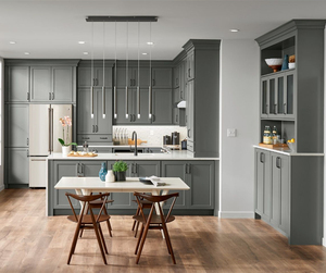 Mobili da <span class=keywords><strong>Cucina</strong></span> Modulari Moderni All'Ingrosso: Design per Ristrutturazione <span class=keywords><strong>Dispensa</strong></span> con Rubinetto, Cerniere, Accessori, Lavello e Laminato Effetto Marmo - Product Image 5