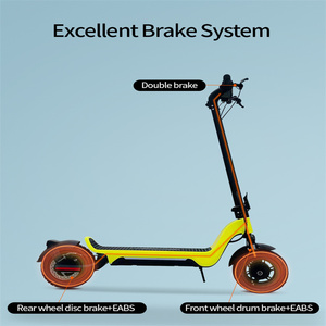 Trotinette électrique puissante pour adultes 500W Ue Chinois <span class=keywords><strong>Elektro</strong></span> E Electrique Lectrique Electrique Scooter - Product Image 5