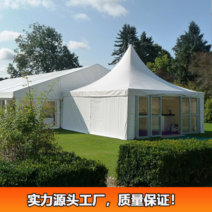 Carpa Extensible para Fiestas y Bodas de 6x6m, Estructura de Aleación de Aluminio, Tela Oxford de Doble Capa, Resistente al Viento, Apertura Rápida, Carpa para las Cuatro Estaciones - Product Image 2