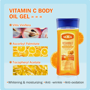 Lovsens Transparent Orange Scent Body Gel Oil Moisturizing Hydrate Soften <strong>Dry</strong> <strong>Skin</strong> Nourishing Body Massage Gel Oil - Product Image 3