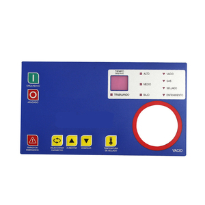 Panel trasero de superposición electrónica gráfica mate para superficie de pantalla PET de alto brillo - Product Image 1