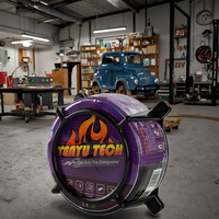 Expédition UE 2 pièces Dispositif d'extinction d'incendie automobile ABC Extincteur à poudre sèche pour maison, voiture, boîte électrique, prise