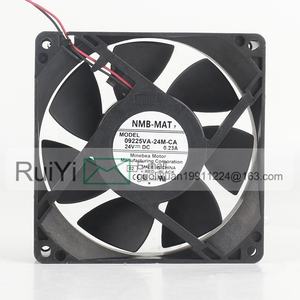 NMB kipas pendingin, konverter frekuensi tahan lama bantalan bola 9025-9CM NMB 5V 12V 48V DC 24V 0,23a AC EC wire 9CM - Product Image 2