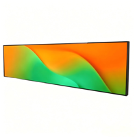 Écran tactile LCD horizontal Android commercial pleine taille pour intérieur, format slim, avec garantie d'un an, SDK OEM et marketing inclus.