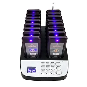 Hot Seller Wireless Restaurant Calling Set Fast and Good Vibration Coaster Pager