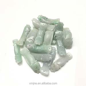 ได้รับการรับรอง jadeite ประเภท Sihui เครื่องประดับหยก<span class=keywords><strong>พม่า</strong></span>จี้หยกจี้ข้อมือปลาเครื่องประดับ - Product Image 5