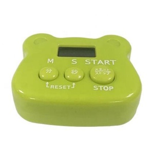Kawai Cute Frog Animal LCD Niños Ducha Refrigerador Pomodoro Estudio Cuenta regresiva Temporizador de cocina digital electrónico con magnético - Product Image 5