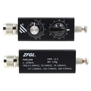 เสาอากาศ 30W QRP 5MHz-55MHz สำหรับวิทยุสื่อสารคลื่นสั้น เสาอากาศ FM สำหรับการบิน UV ครอบคลุมทุกย่านความถี่ ใหม่ - Product Image 2