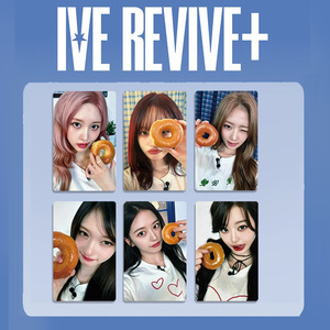 Set de 6 Fototarjetas de KPOP <span class=keywords><strong>IVE</strong></span> REVIVE+, Fotografías de Wonyoung, Liz, Yujin, Tarjetas Lomo Brillantes de Doble Cara, Regalo para Fans de Leeseo, <span class=keywords><strong>Rei</strong></span> y Gaeul - Product Image 4