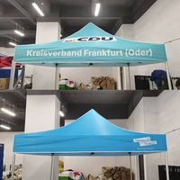 Housse de rechange pour auvent pop-up 10x10, tissu Oxford argenté, imperméable, résistant aux UV, pour jardin, camping en plein air