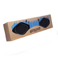 Maßgefertigte Wellpappe-Skateboard-Versandbox Wellpappe-Verpackung Karton-Versandkarton Geschenk-Skateboard-Box