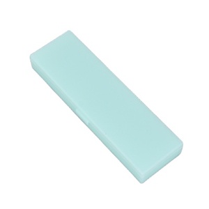 Translucent solid color frosted multifunctional storage pencil case stationery box
