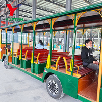 Autobús Turístico Ding Ding para Puntos Turísticos, Vehículo Eléctrico para Recorridos Turísticos, Centro de Entretenimiento, Autobús de Turismo Urbano con Batería