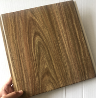 Plafond en PVC laminé faux ciel, style moderne, motifs multi-grains de bois, SONSILL, en Chine