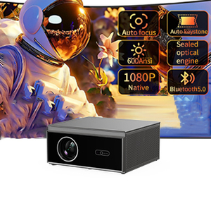 A80 Mini 1080P LCD <b>Projector</b> With Auto & 5G WiFi 4500 Lumens <b>Android</b> OS Stereo Portable 4K Home A80 Short Throw Video <b>Projectors</b> - Product Image 1