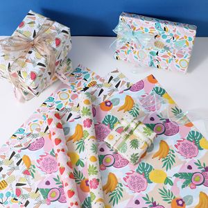 Fruit <b>Pattern</b> Gift Wrapping <b>Paper</b> PZ016 Single Side Recyclable For Valentine's Day Birthday Crafting - Product Image 1