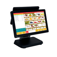 Terminal NFC à double système avec écran tactile Android et Windows 15.6 pour les opérations de caisse enregistreuse