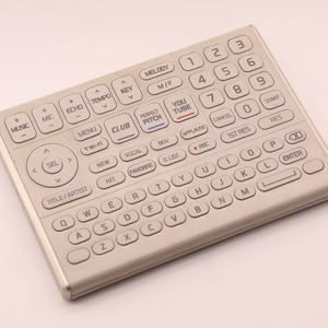 Clavier sans fil télécommande QWERTY Mini Rolling <span class=keywords><strong>Code</strong></span> pour Android TV Box PC Smart TV KTV Machine Karaoké OEM ODM Vente en gros Usine - Product Image 1