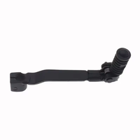 Levier de vitesses pliable de haute qualité, robuste, pour moto 110cc 125cc PIT PRO QUAD DIRT BIKE, nouveau modèle en aluminium noir