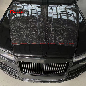 MSY Style Dry Carbon Fiber <b>Engine</b> <b>Hood</b> for Rolls Royce Cullinan Front <b>Hood</b> - Product Image 5