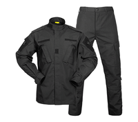 Ensemble 2 Pièces Tenue d'Entraînement Bleu Marine Uniformes de Sécurité Personnalisés Camouflage ACU Vêtements Uniforme de Sécurité Respirant
