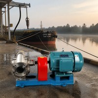 KCB 200 Selbstansaugende Zahnradölpumpe 200 LPM 4 KW 304 Edelstahl Chemikalienbeständige Schmierpumpe 1420 U/min