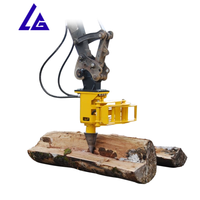 Fendeuse à bois à vis haute performance pour excavatrices dans des conditions de bois gelé et de bois dur