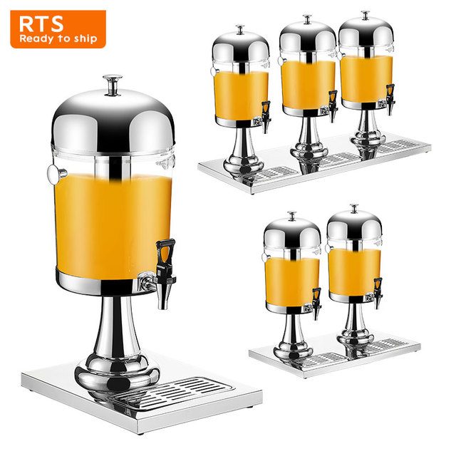 Thickening Stainless Steel 8L Beverage Soda Juicer Dispenser Wholesale for Hotels Restaurants for Processing Juice Drinks