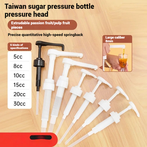 Gran oferta, dispensador de bomba de salsa de jarabe de 30mm para champú de loción de ensalada de miel de Ketchup, para hoteles, restaurantes, cafeterías - Product Image 4