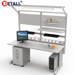 Multi Electronics <strong>PCB</strong> <strong>Assembly</strong> Electrical Repairing Work Table Esd <strong>Workbench</strong> with Adjustable Height - Product Image 2