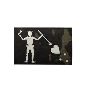 Fournisseurs chinois de patchs tactiques DEVGRU en laser, découpe laser, patch laser IR, Blackbeard Pirate <span class=keywords><strong>Edward</strong></span> <span class=keywords><strong>Teach</strong></span>, 3*5 pouces - Product Image 5