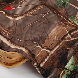 Tecido Softshell Impermeável com Estampa de Árvore Camuflada, Poliéster Spandex com Stretch em 4 Direções, Laminado com TPU - Product Image 2