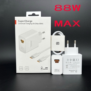 Adaptateur secteur USB 88W pour <span class=keywords><strong>Honor</strong></span> Magic6 Lite <span class=keywords><strong>7</strong></span> Lite 6 5 Pro X6b Supercharge Fast Charger pour Huawei <span class=keywords><strong>Honor</strong></span> 90 Lite - Product Image 2